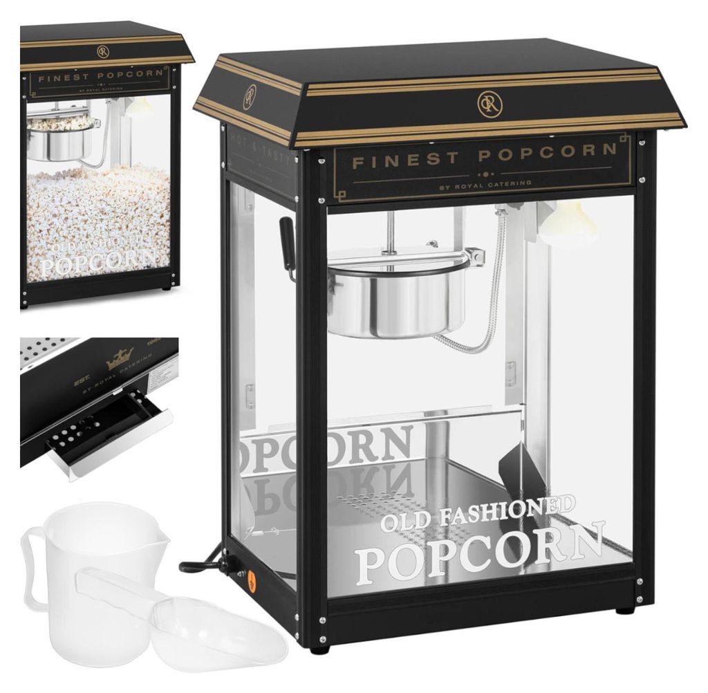 Maszyna Automat Urządzenie Do Prażenia Popcornu Retro Zdjęcie produktu 