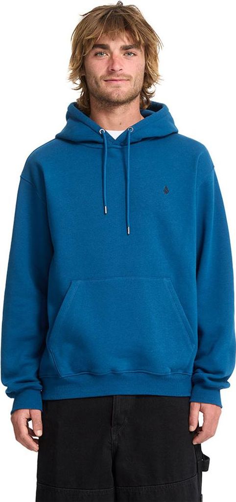 Volcom Single Stone Kapuzenpullover Blau 2XL Mann Blau 2XL
