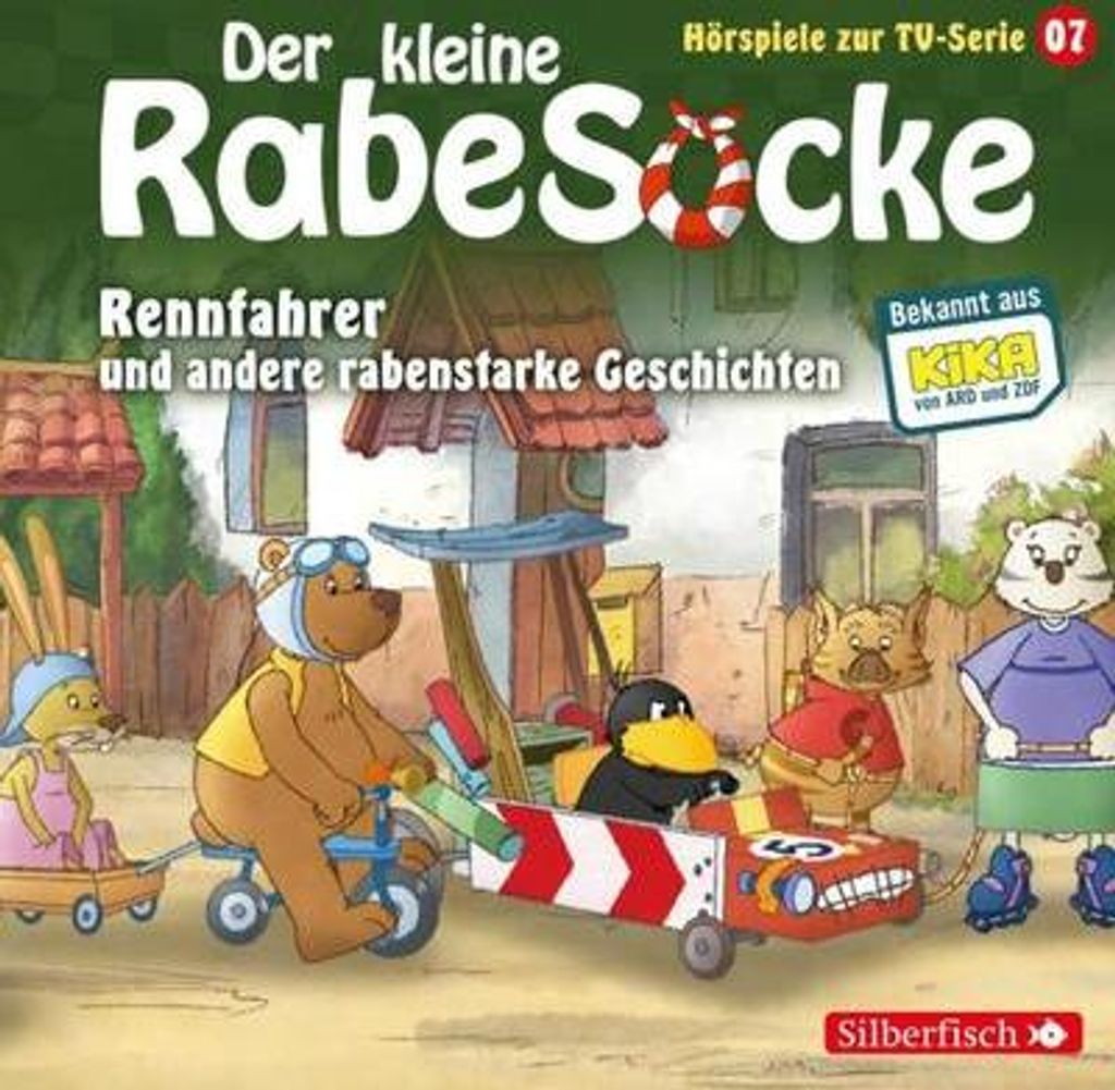 Rennfahrer, Diamantenfieber, Die Rasselbande (Der kleine Rabe Socke - Hörspiele zur TV Serie 7)