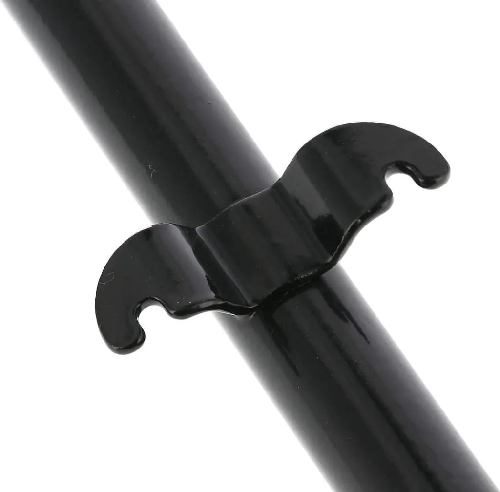 Support latéral noir Simson MS50 robuste avec kit ressorts complet - 5