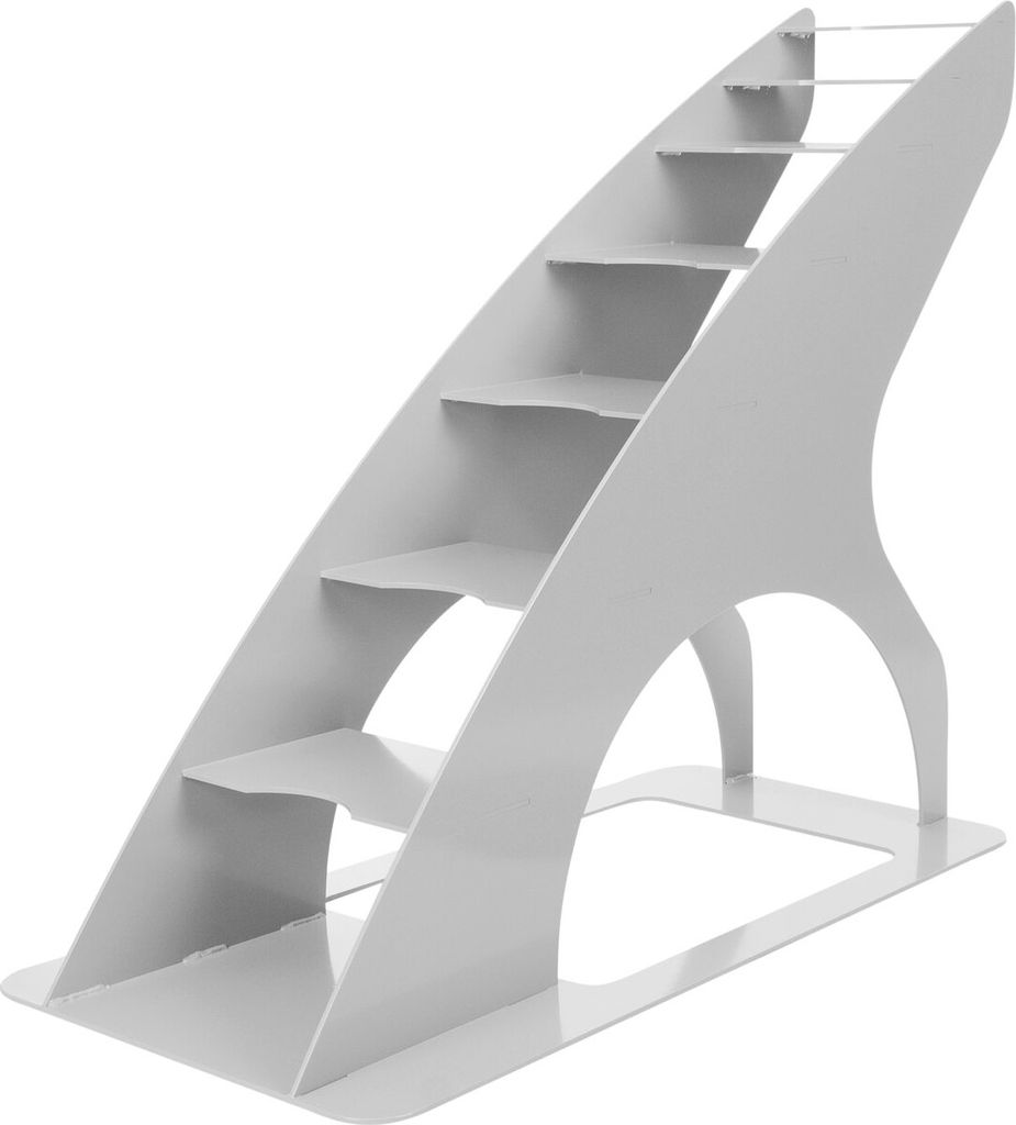 Ablage, Ständer für 8 Kettlebell, Kugelhantel, Kugelgewicht, Fitness, Kraftsport