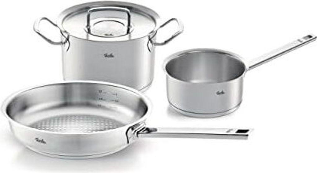 Fissler Profi Collection Kochtopfset 6-tlg - Edelstahl Töpfe Mit Ceratal Pfanne | Made In Germany
