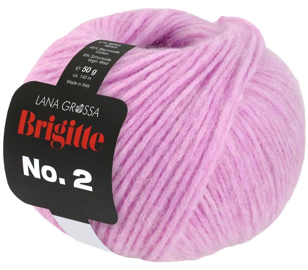 Lana Grossa - Brigitte No. 2 0063 flieder Produktbild 