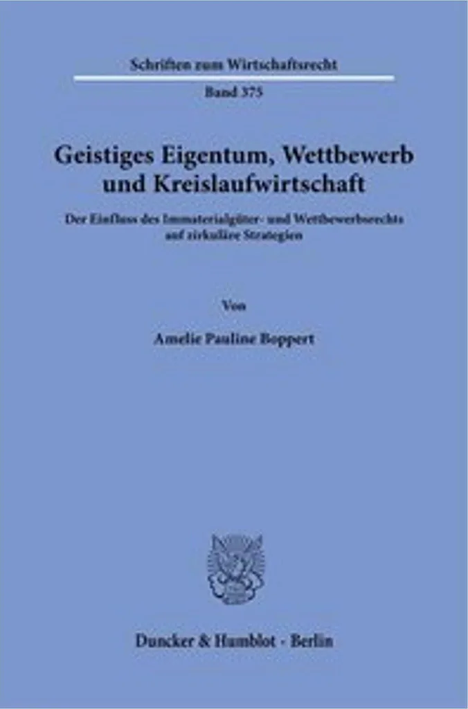 Droit de la Propriété Intellectuelle et Économie Circulaire - Guide
