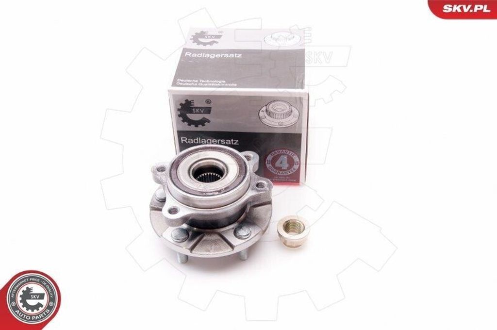 ESEN SKV Radlagersatz Vorne für TOYOTA AURIS (NRE15, ZZE15, ADE15, ZRE15, NDE15) 139mm 29SKV042