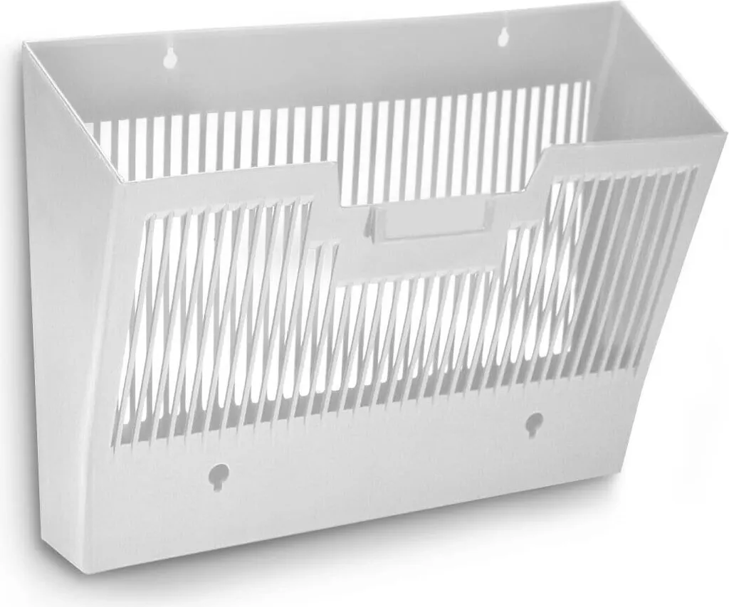 CEP Wandprospekthalter Basic A4 Grigio Scuro - Porta Depliant Parete