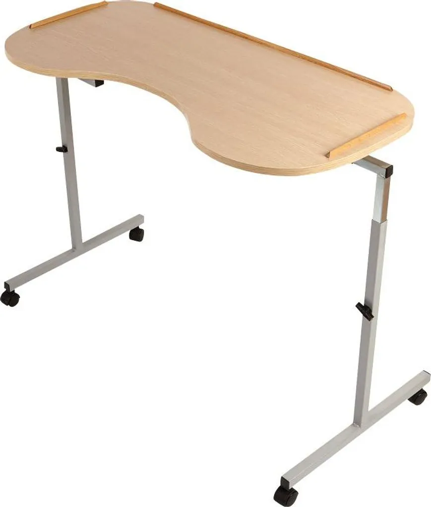 Soulagez votre dos avec cette table de service ergonomique réglable mobile