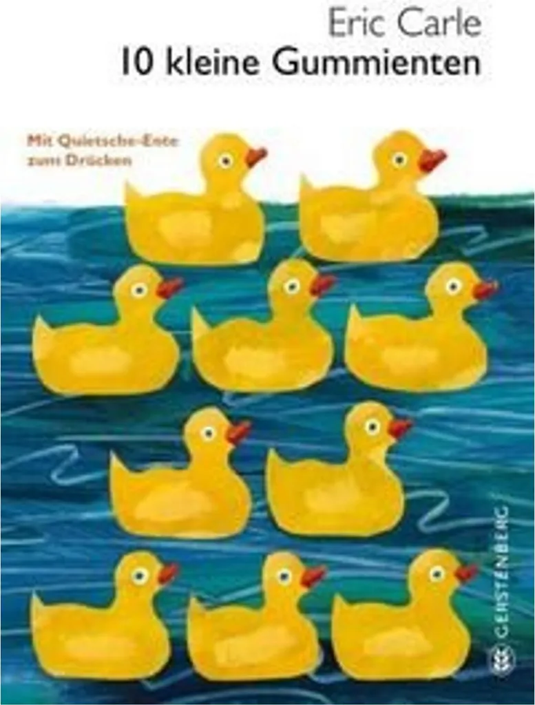 Jouet de Bain Lot de 10 Canards Flottants en Plastique Souple Jaune