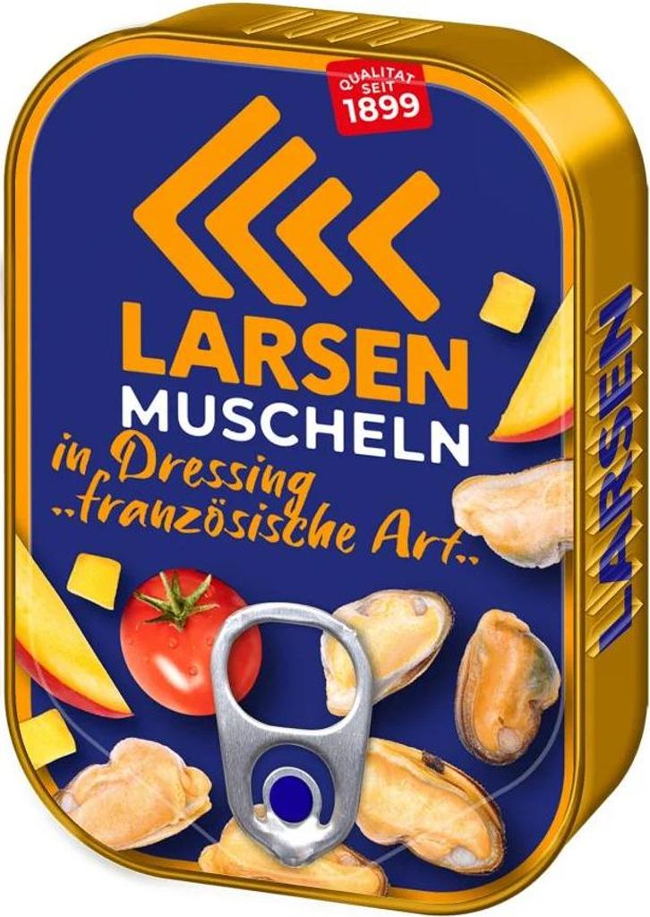 LARSEN Muscheln in Dressing ''französischer Art" 110g Produktbild 