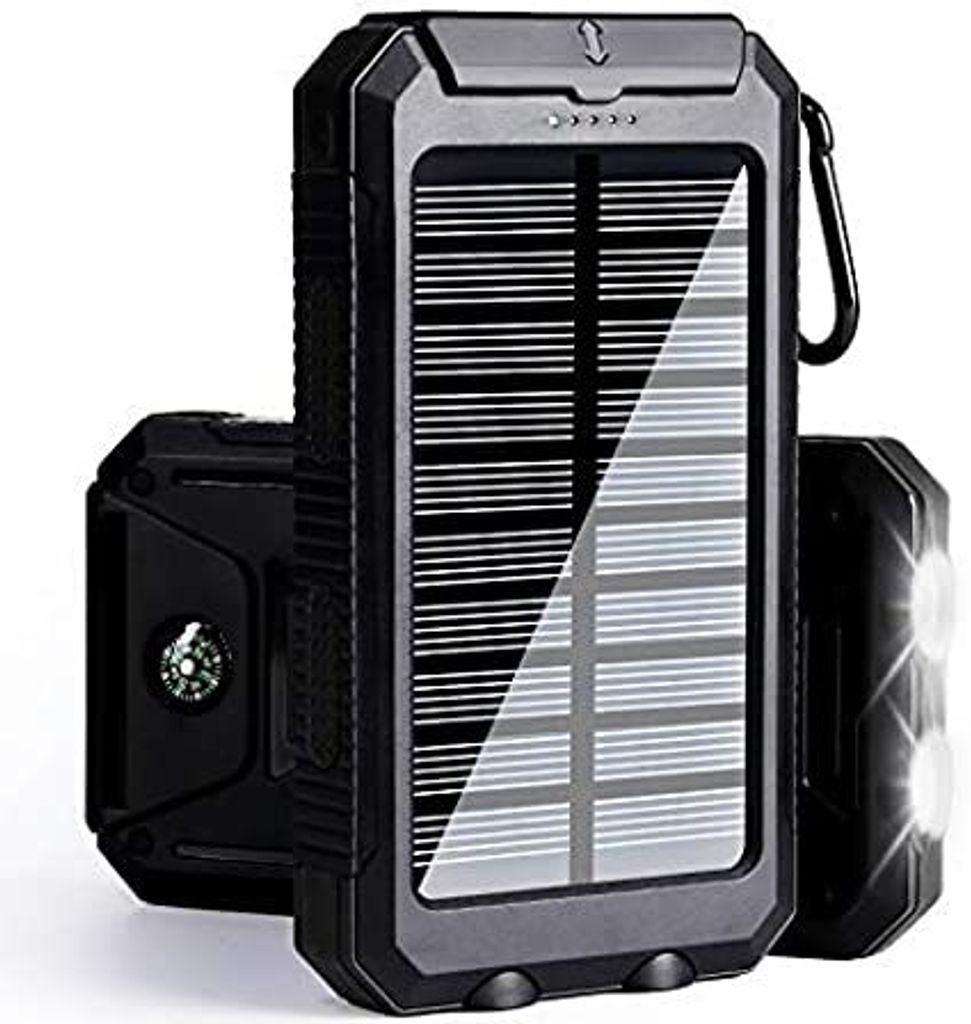 BOT Solární powerbanka SP2 1 panel 10000mAh černá Obrázek produktu 