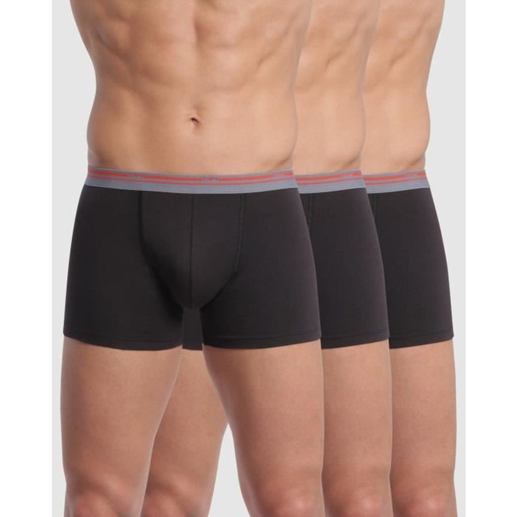 DIM 3er-Pack Herren-Boxershorts aus Baumwolle, Farben D306XP