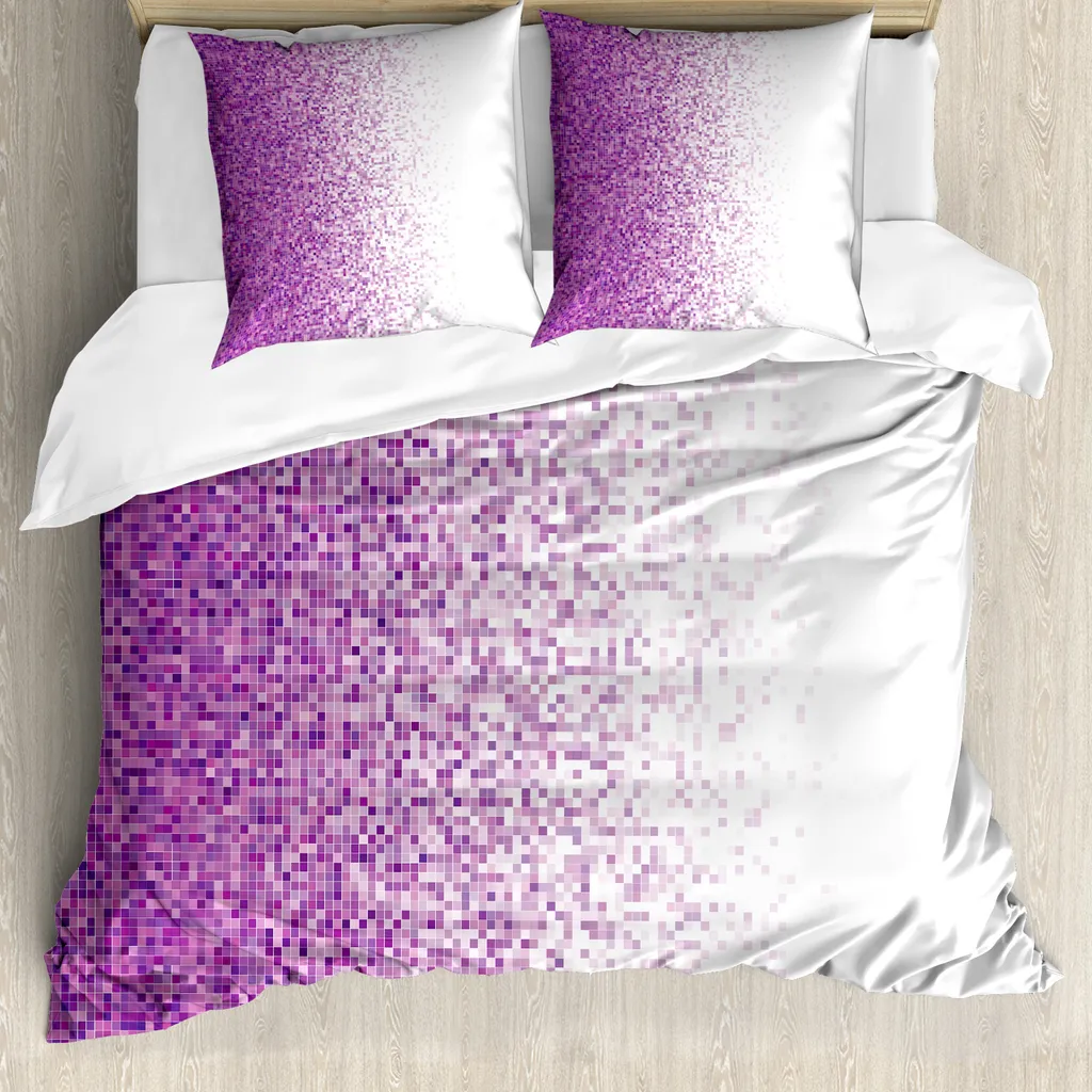 Copripiumino ABAKUHAUS 155x220 Mosaico 3D: Tecnologia e Comfort - 1