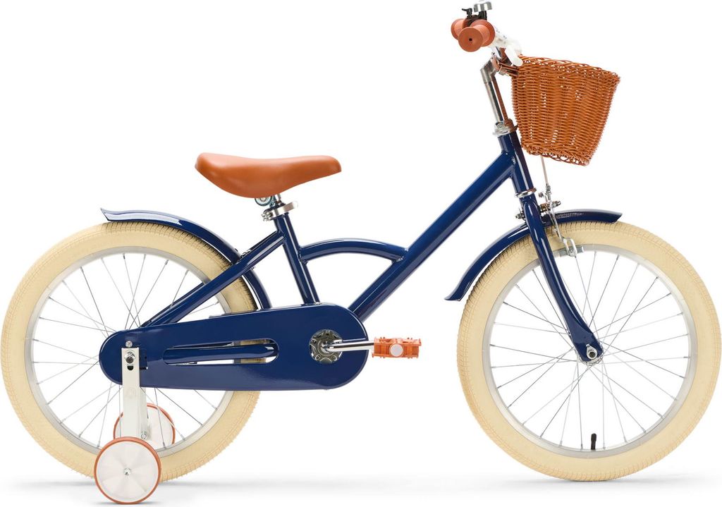Generation Classic 18 Zoll Blau – Kinderfahrrad mit Korb