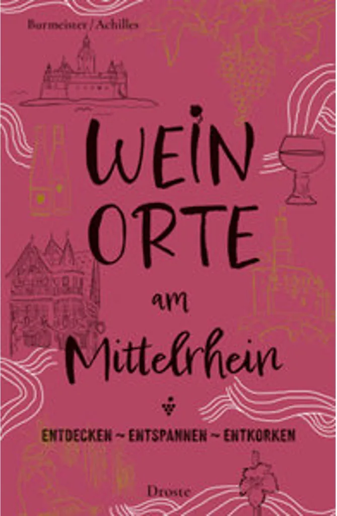 Weinorte am Mittelrhein : Panorama Détaillé des Villages Viticoles 50cm
