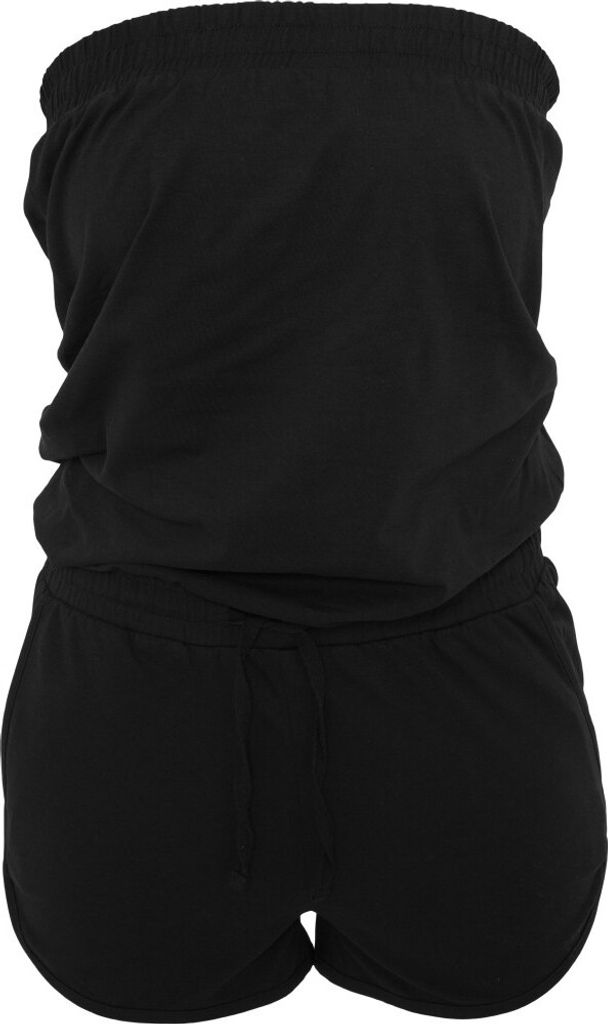 Urban Classics Ladies Hot Frauen Jumpsuit Schwarz Grau, Produktbild 