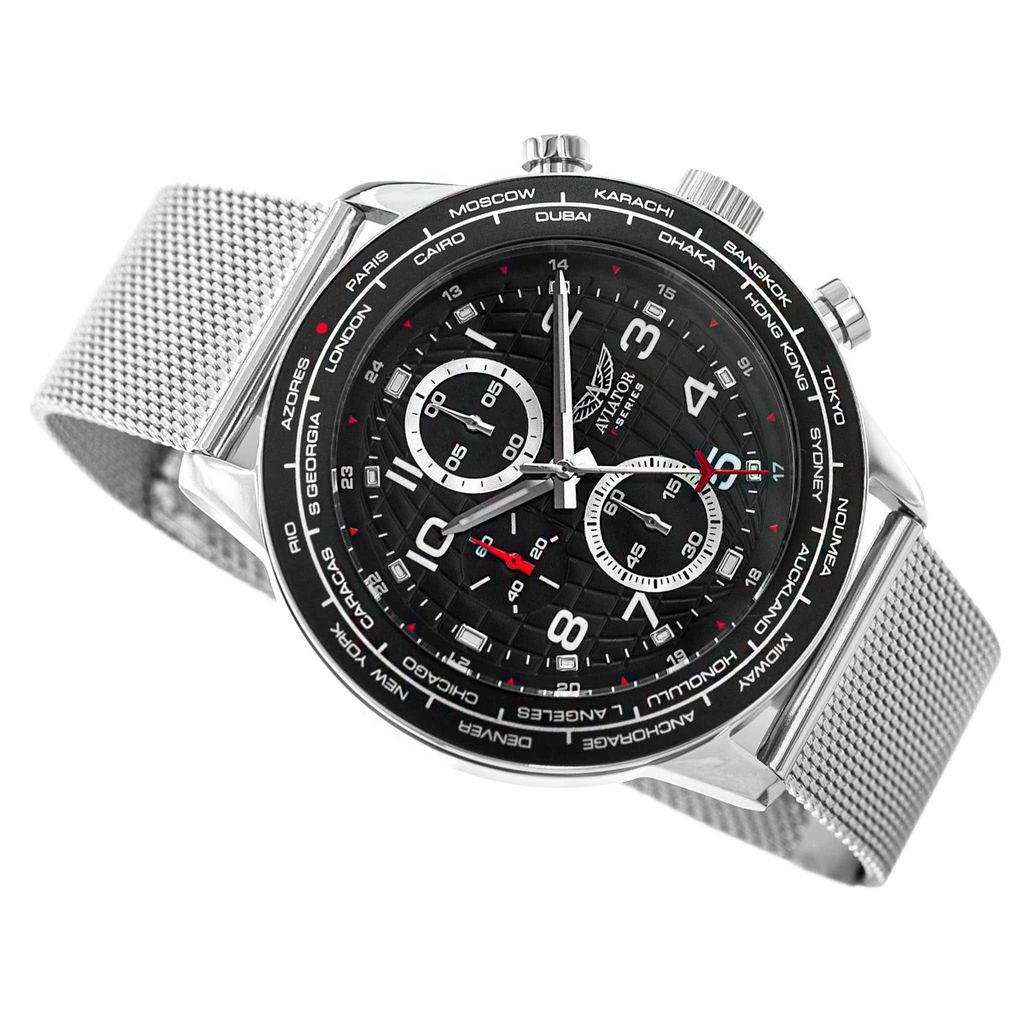 Aviator F-Series AVW79886G407  Silber - Große one size Produktbild 