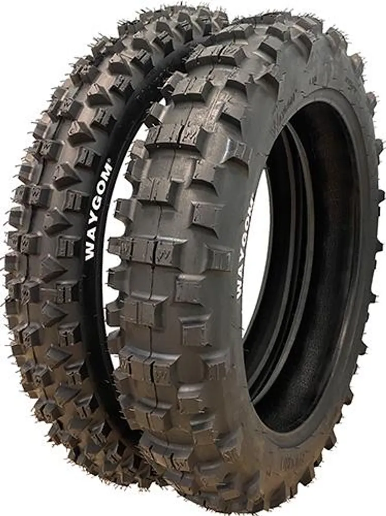 Pneu moto cross WAYCOM 80/100-21 idéal pour piloter dans le sable