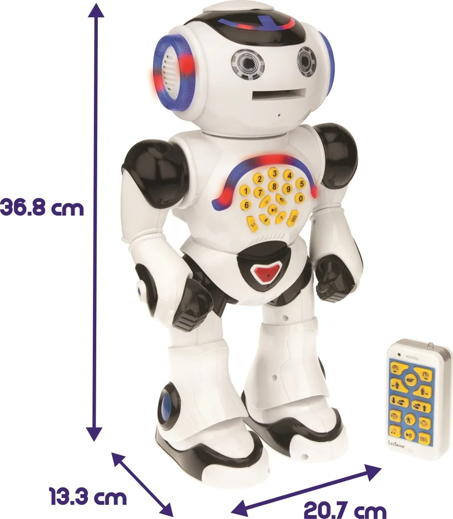 POWERMAN Robot éducatif interactif avec télécommande Lexibook (DE) - 4