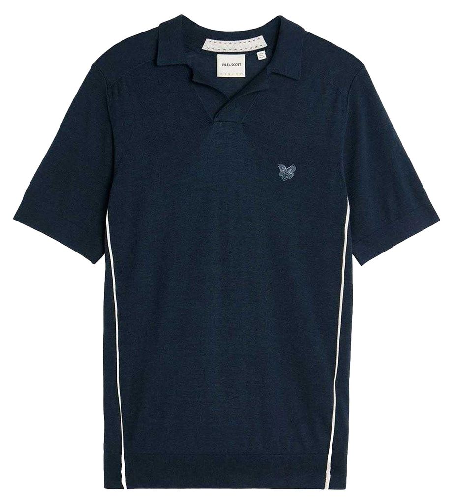 Lyle & Scott - Poloshirt für Herren, Baumwollmischung GT14438 (XL) (Blau)