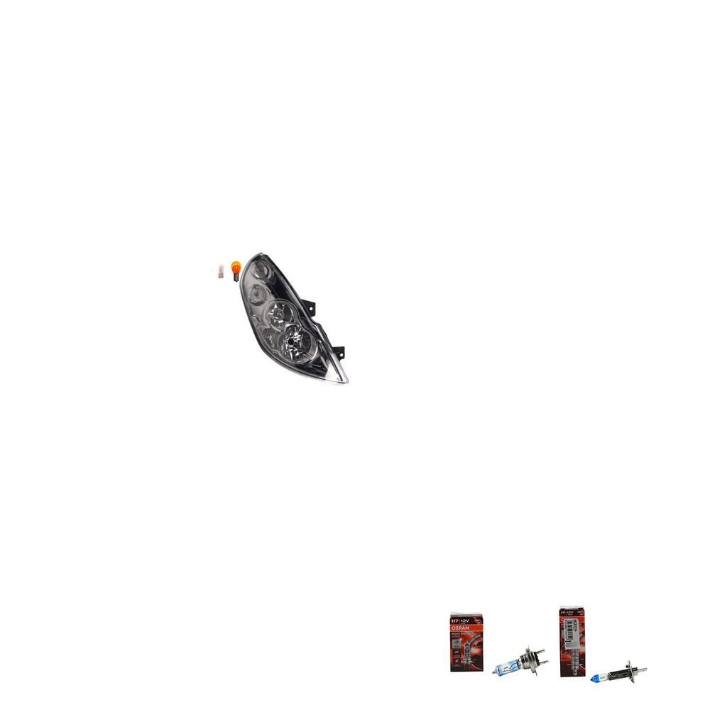 Johns, Scheinwerfer + Osram Night Breaker Laser passend für Opel Movano B 05/ 10- Rechts 260106869R 4419524 93197622 95523988 95528875