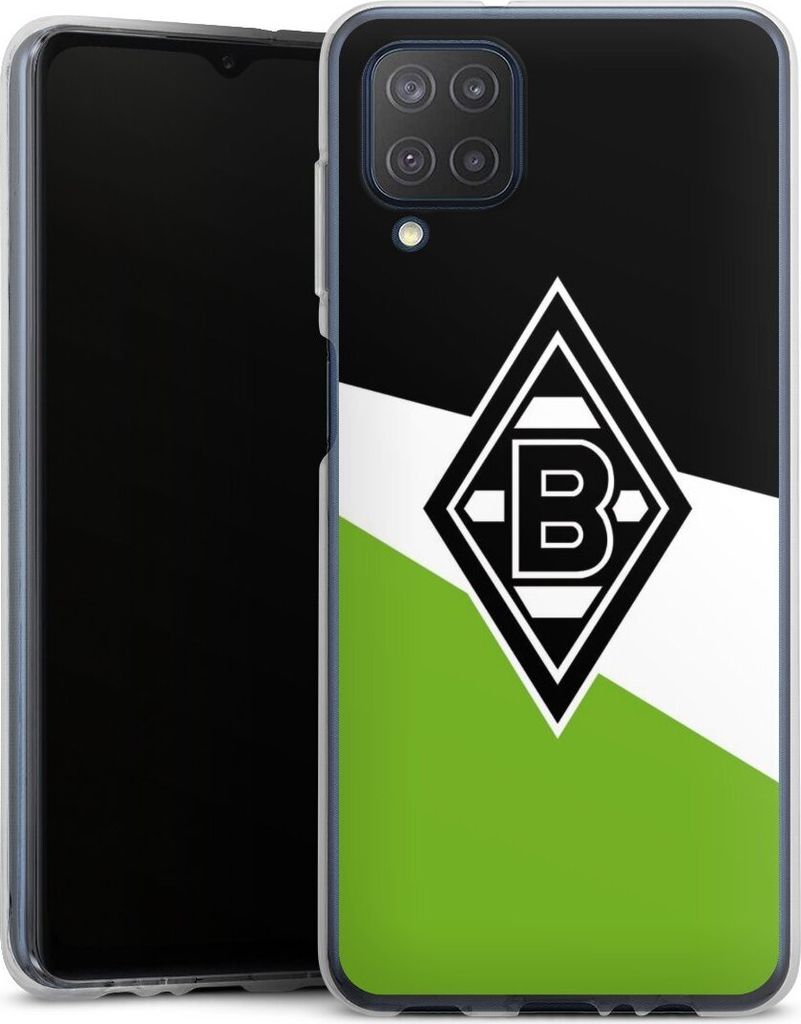 DeinDesign Handyhülle für Samsung Galaxy M12 Silikon Hülle Case Smartphone Schutzhülle Borussia Mönchengladbach Gladbach Offizielles Lizenzp...