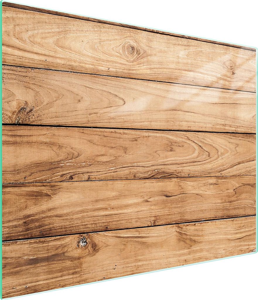 Glasschneidebrett 52x30 Holz
