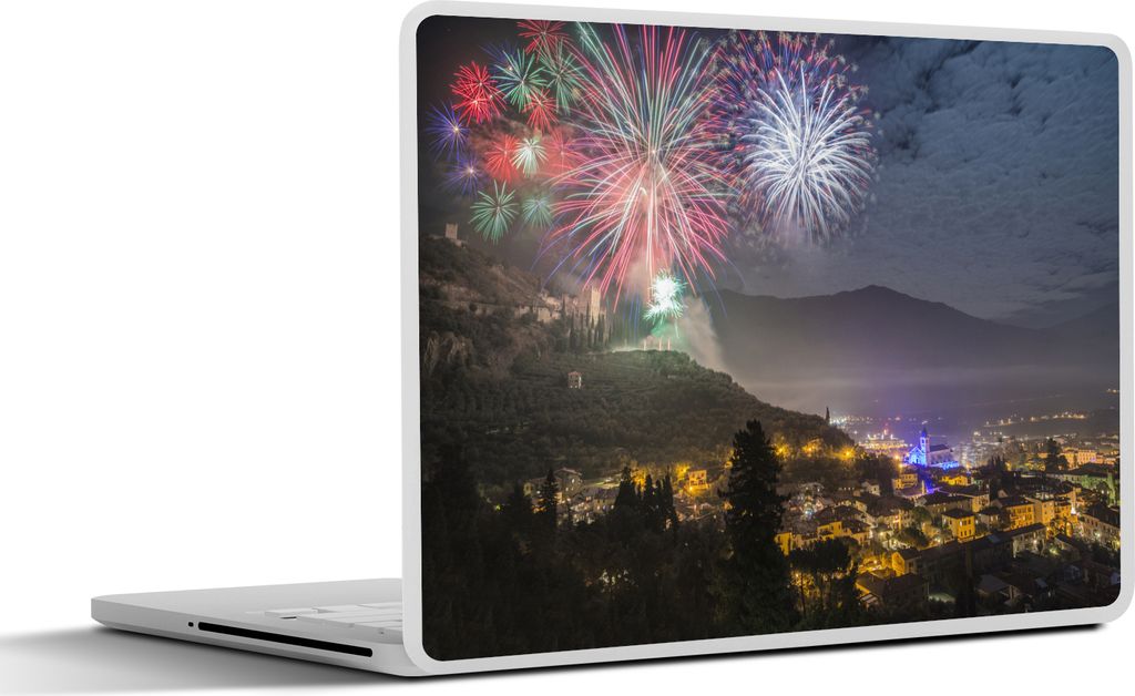 MuchoWow® Laptop Aufkleber Sticker Cover Gardasee - Produktbild 