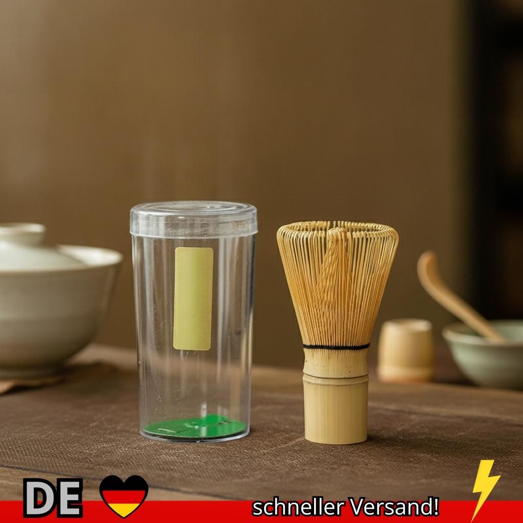 Teeservice Japanisches Matcha Schneebesen (chasen) Teelöffel und Schaufel