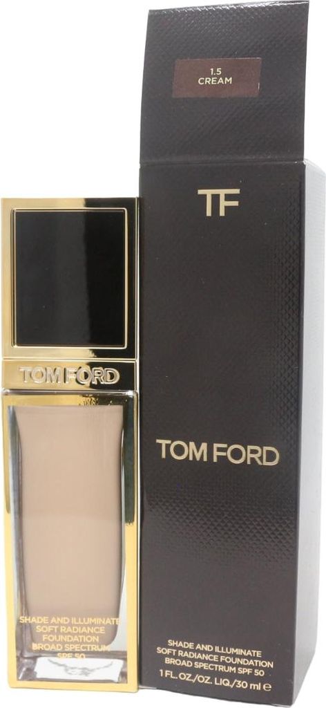 Tom Ford Shade and Illuminate Soft Radiance Foundation SPF 50 1.0oz/30ml 9.7 Cool Dusk