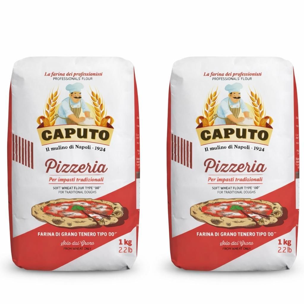 Pizzamehl „Pizzeria“ 2 × 1 kg  – Caputo Produktbild 