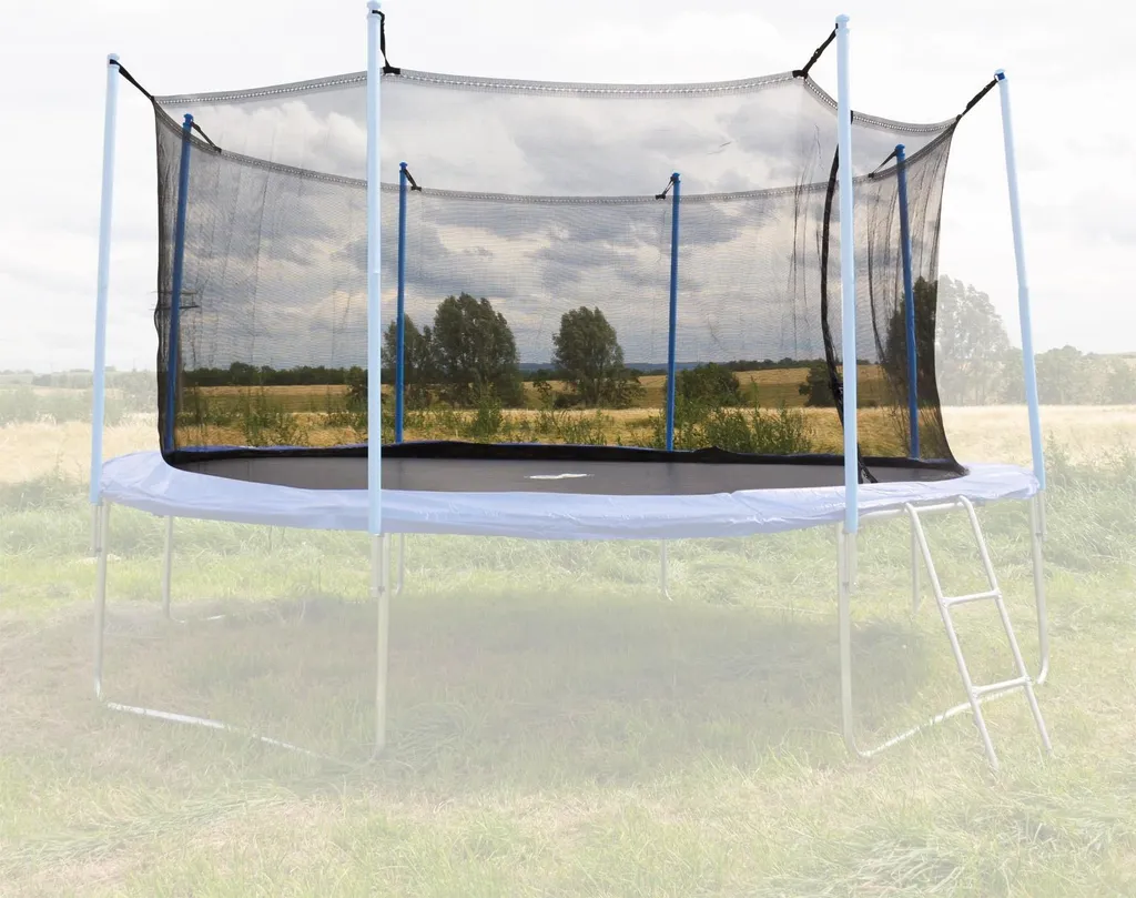 Filet de réception trampoline 240cm anti-UV avec fermeture sécurisée Zip