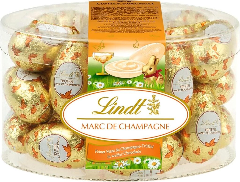 Lindt Trüffel-Eier Marc de Champagne, 450g