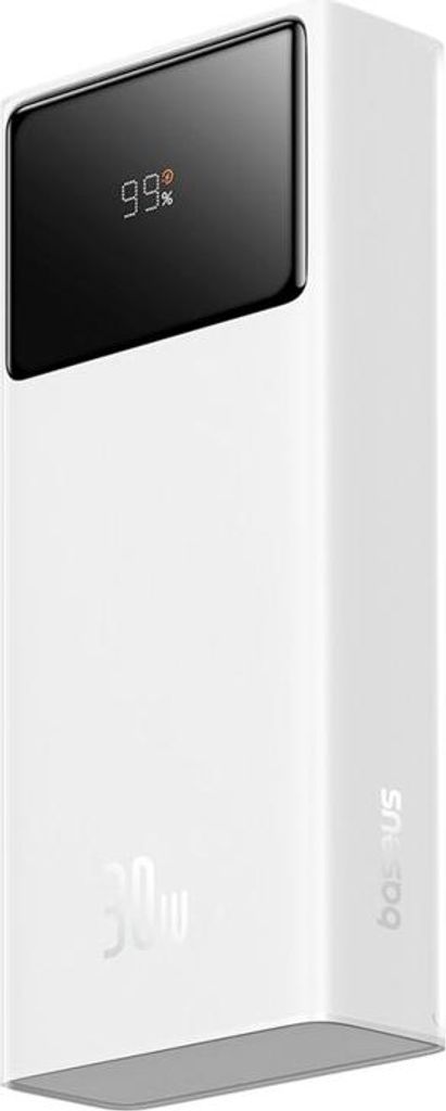 POWER BANK Baseus Star-Lord Digital 20000 mAh, 30 W, biely Obrázok produktu 
