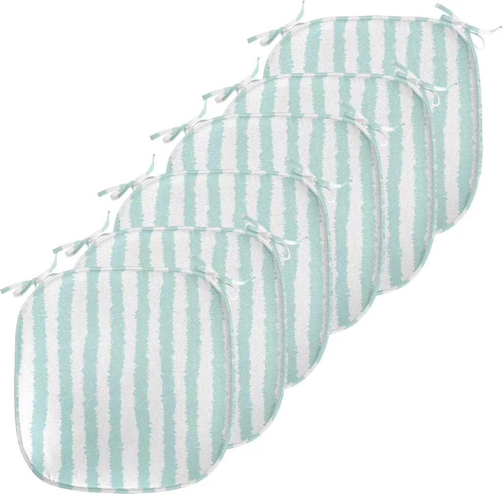 Coussin imperméable salle à manger ABAKUHAUS lot de 6 chaises 40x40cm