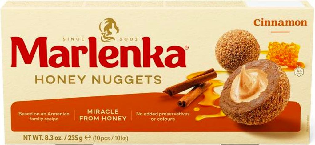 MARLENKA® Palline al miele e cannella - Palline pasticcere Immagine del prodotto 