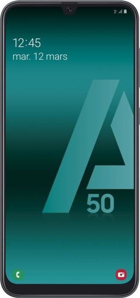 SAMSUNG Smartphone Galaxy A50 Schwarz Dual sim 6,4" - Produktbild 