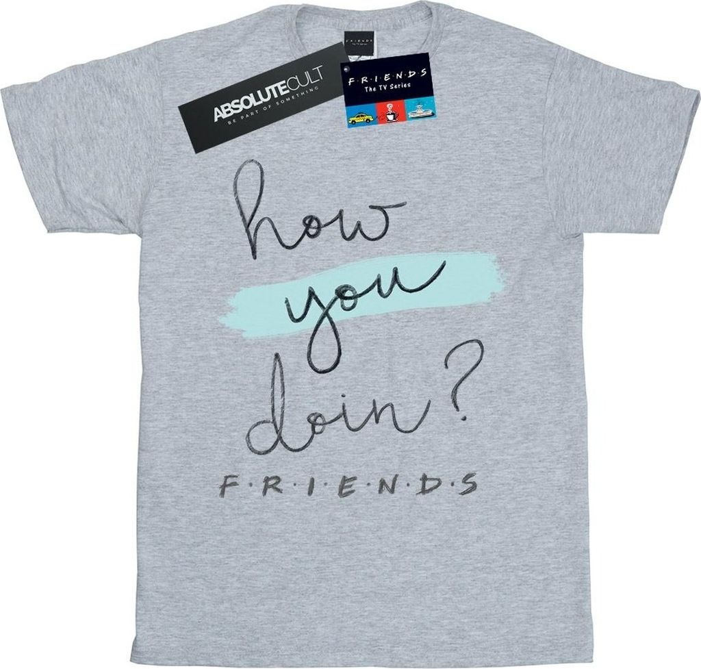 Friends - "How You Doin?" T-Shirt für Damen BI23461 (L) Produktbild 
