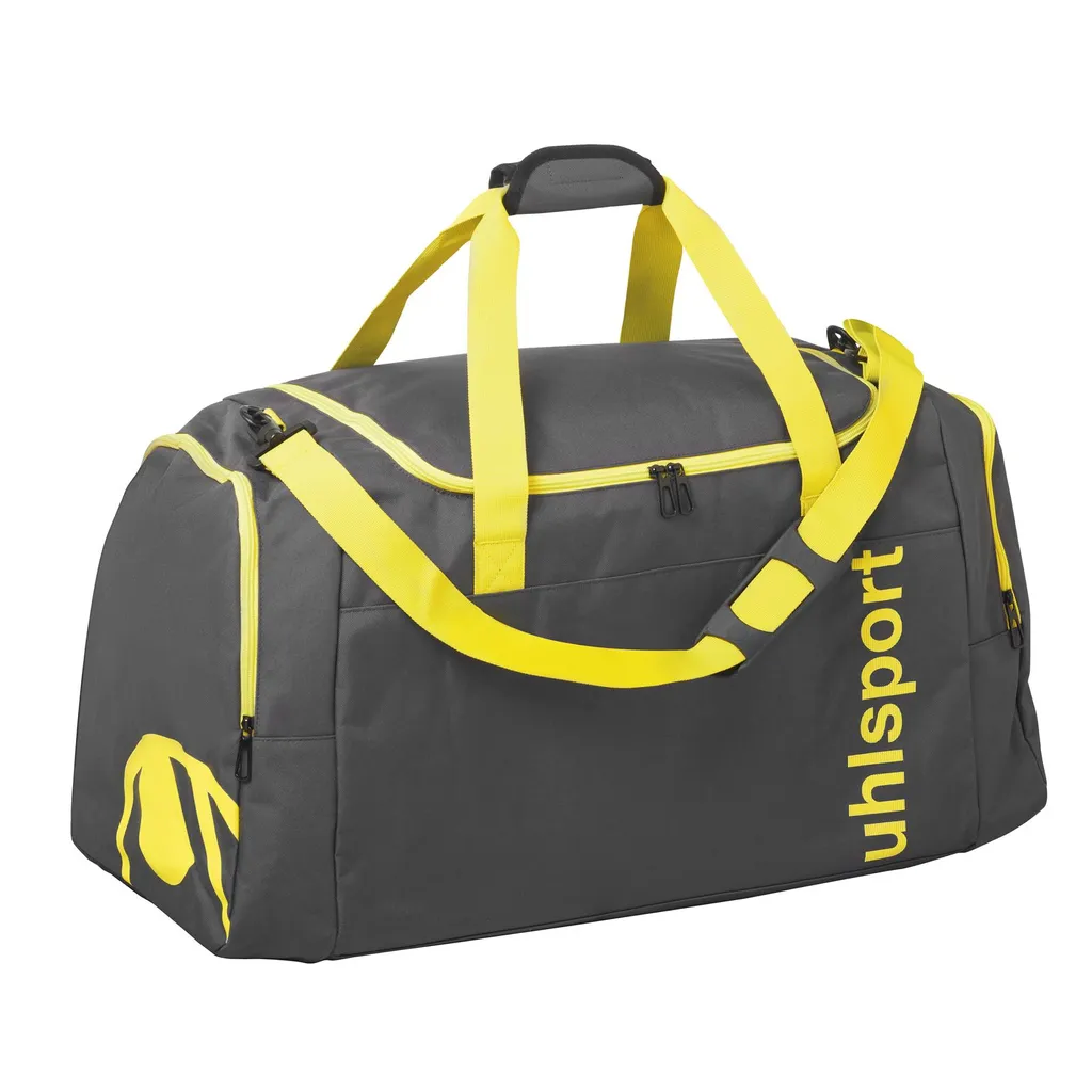 Sac de Sport 75L Jaune Uhlsport Essential 2.0 - Tissu Résistant et Grand Volume