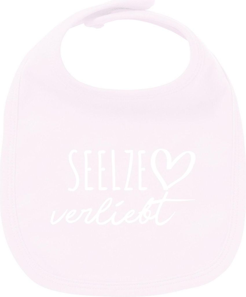 Huuraa Unisex Babylatz Seelze verliebt Geschenk Babypink Baumwolle Seelze Mitbringsel