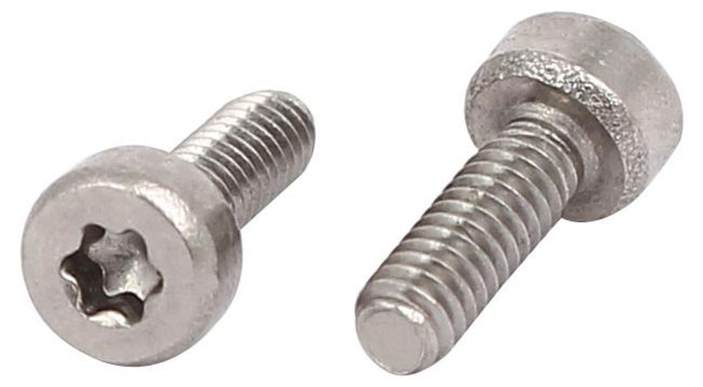 30stk. Sockelkopf Kappe Schrauben 304 Edelstahl T6 Torx Antrieb M2x6mm Gewinde de