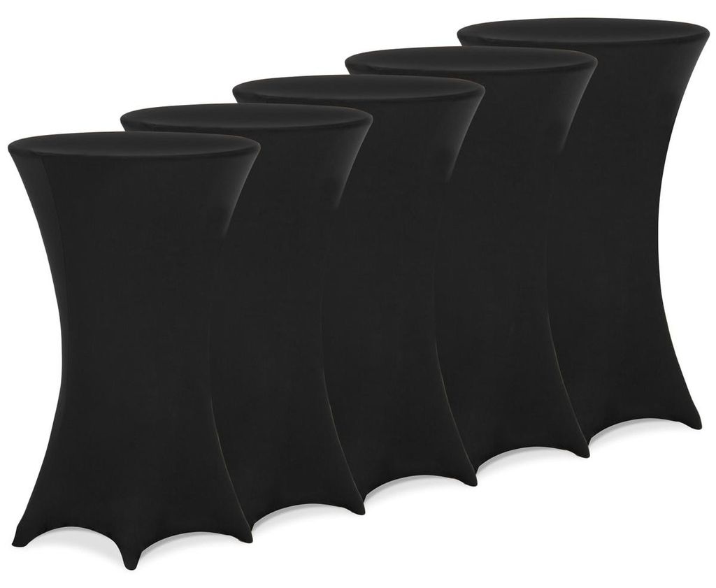 Deuba Set da 5 Rivestimenti Elastici per Tavoli Bar Ø 60-65 Immagine del prodotto 