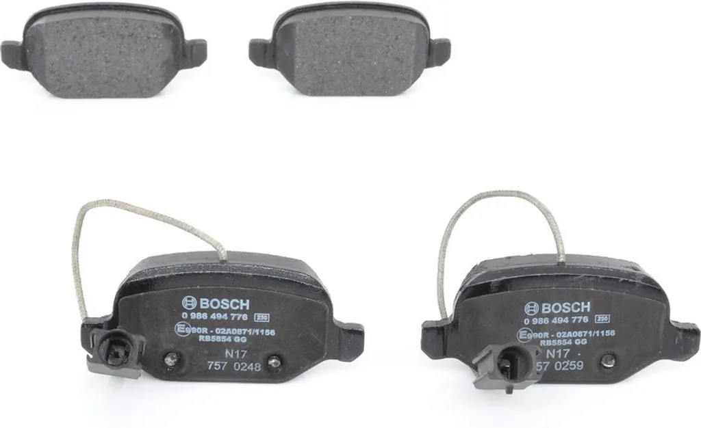 Plaquettes de frein pour Alfa Romeo Mito Bosch 0986494776