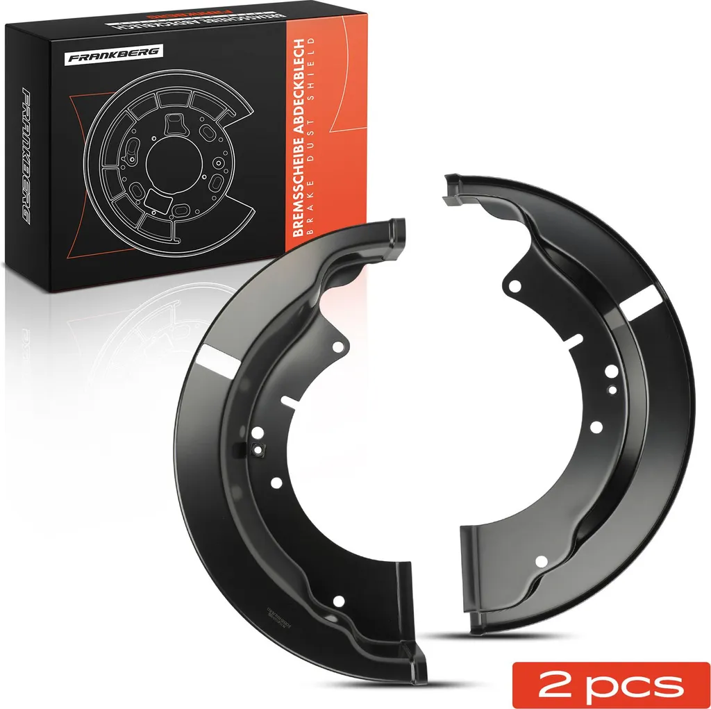 Frankberg 2x Plaque d'Ancrage Frein Arrière pour Man F2000 TGA TGS TGX