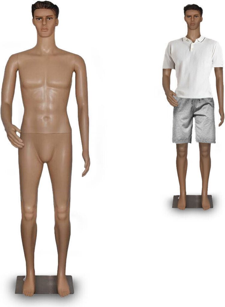 Schaufensterpuppe Männlich Schaufensterfigur Mannequin Produktbild 