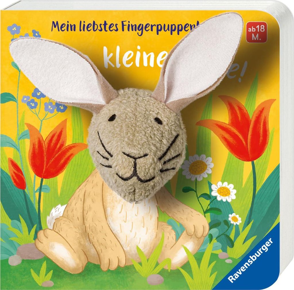 Mein liebstes Fingerpuppenbuch: Hallo,kleiner Hase