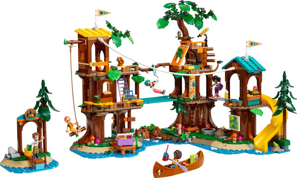 LEGO Friends: Casa del árbol en el campamento de aventuras, Imagen del producto 