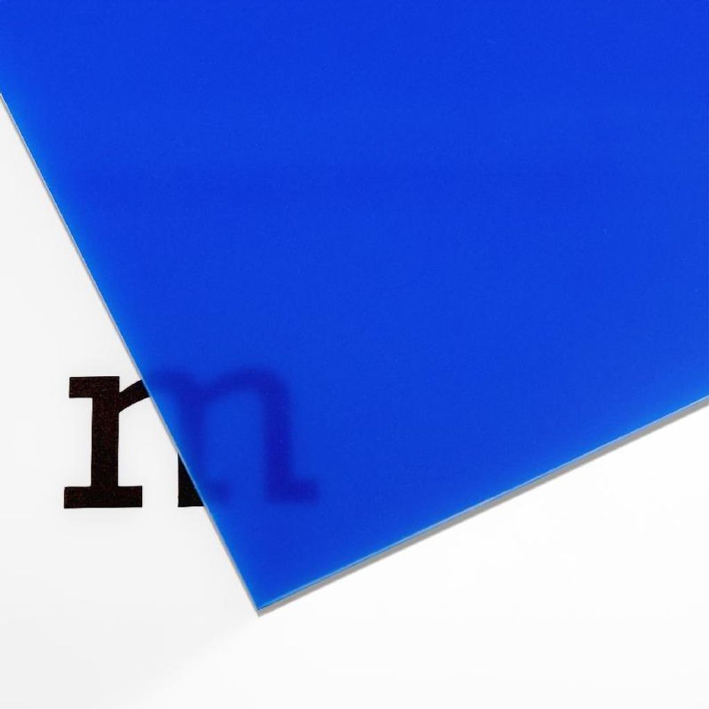 PLEXIGLAS GS farbig, vielfältig nutzbares und bruchfestes Marken Acrylglas für Lichtobjekte etc., 3 mm dicke PLEXIGLAS GS Platte in 12 x 25 c...