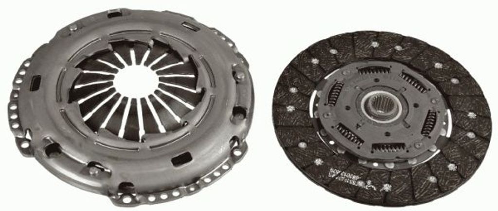 SACHS Kupplungssatz Kupplung für VW Transporter IV Bus (70B, 70C, 7DB, 7DK, 70J, 70K, 7DC, 7DJ) 3000 844 901