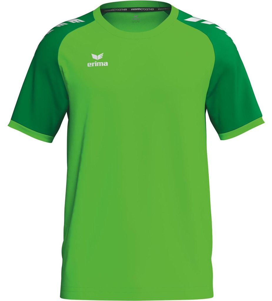 Erima Wings Trikot Kurzarm Grün Junior