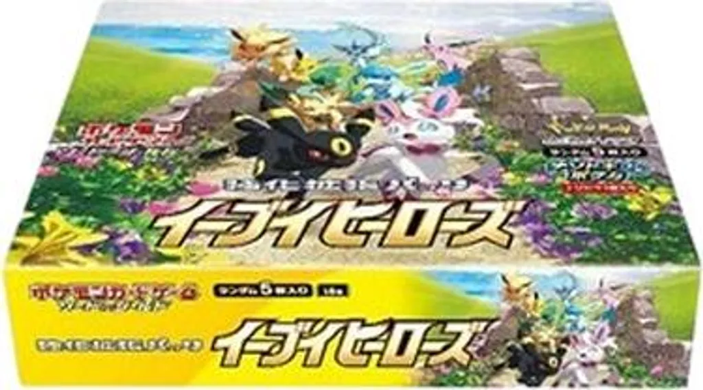 Booster Box Eevee Heroes Coréen - Solution Éco pour Collectionner Évoli